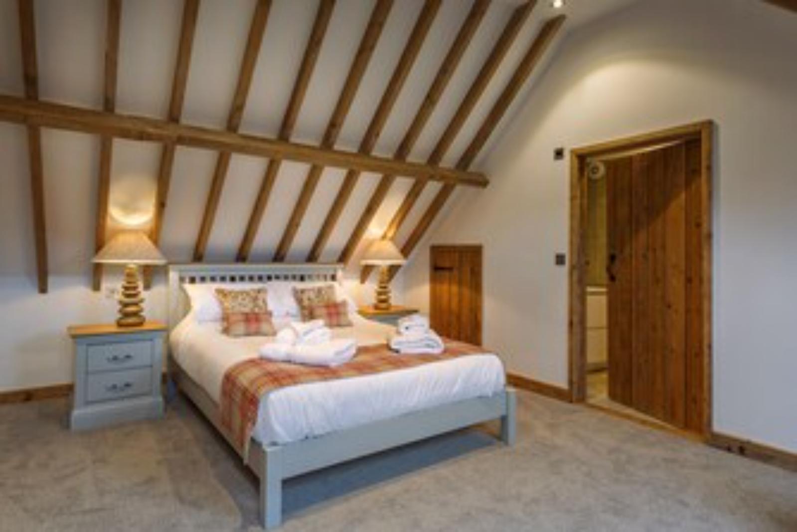 Master bedroom Platford Barn