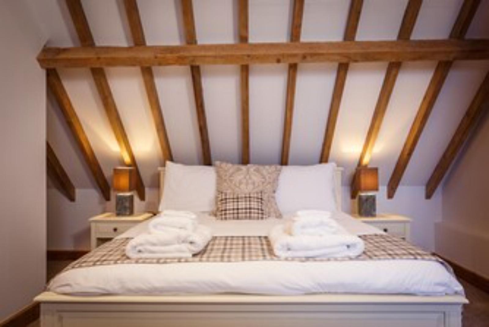 Master bedroom Hammond Barn