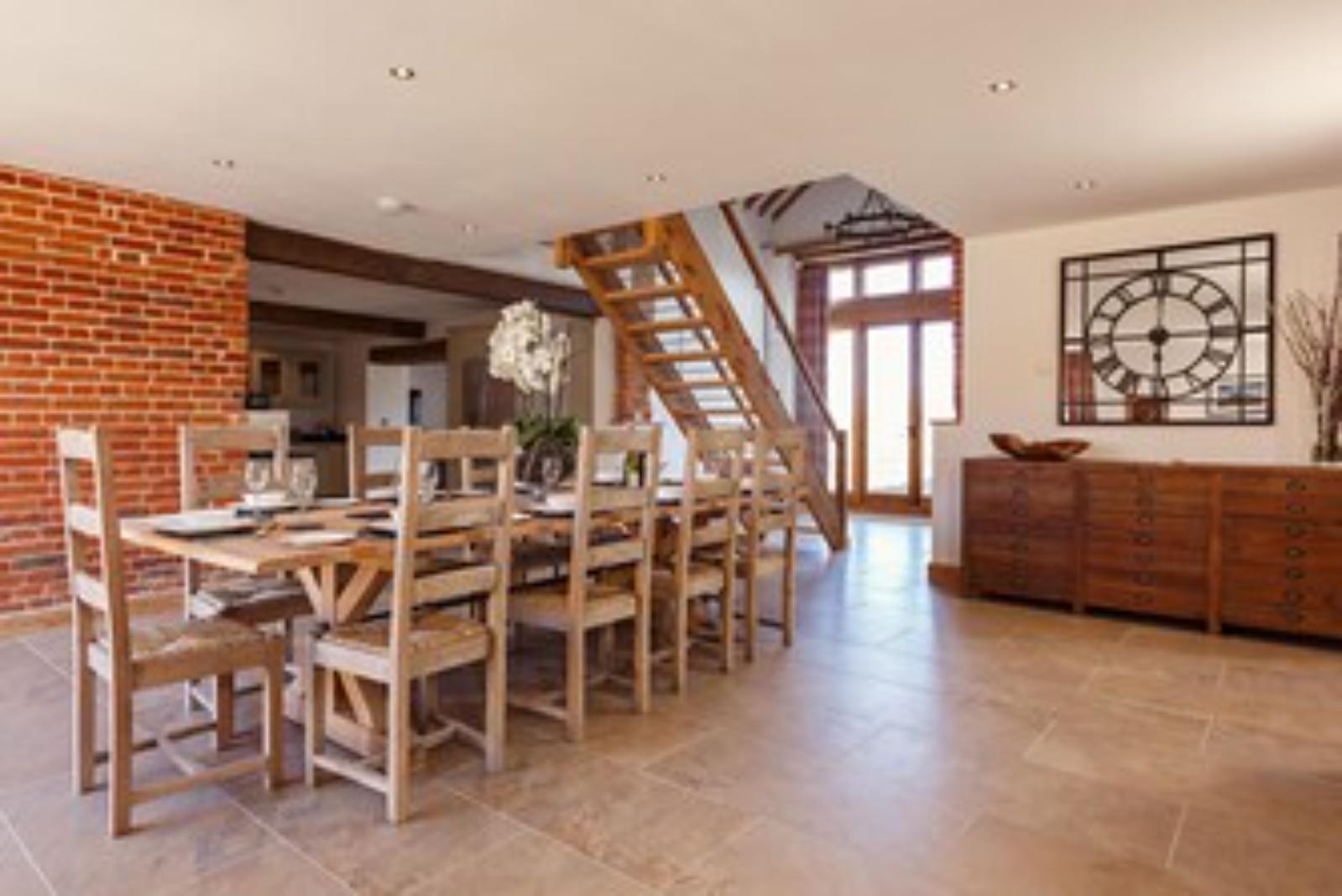 Dining area Sparks Barn