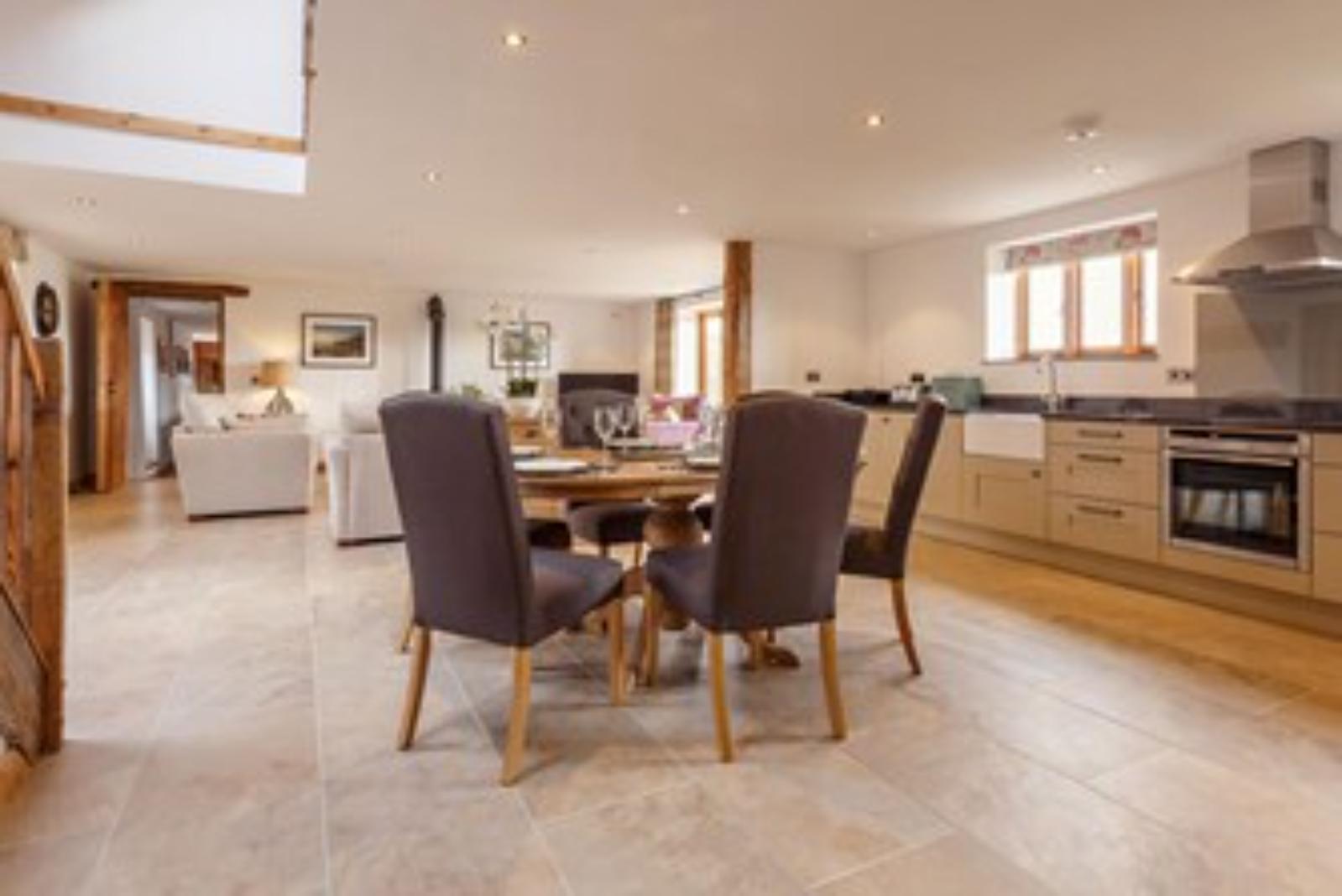 Kitchen area Pentney Barn