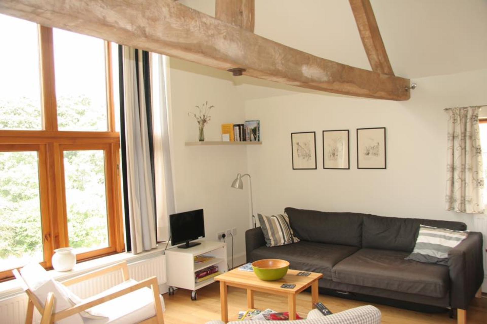 Fabulous views from the full height windows The Hayloft Fabulous views from the full height windows The Hayloft