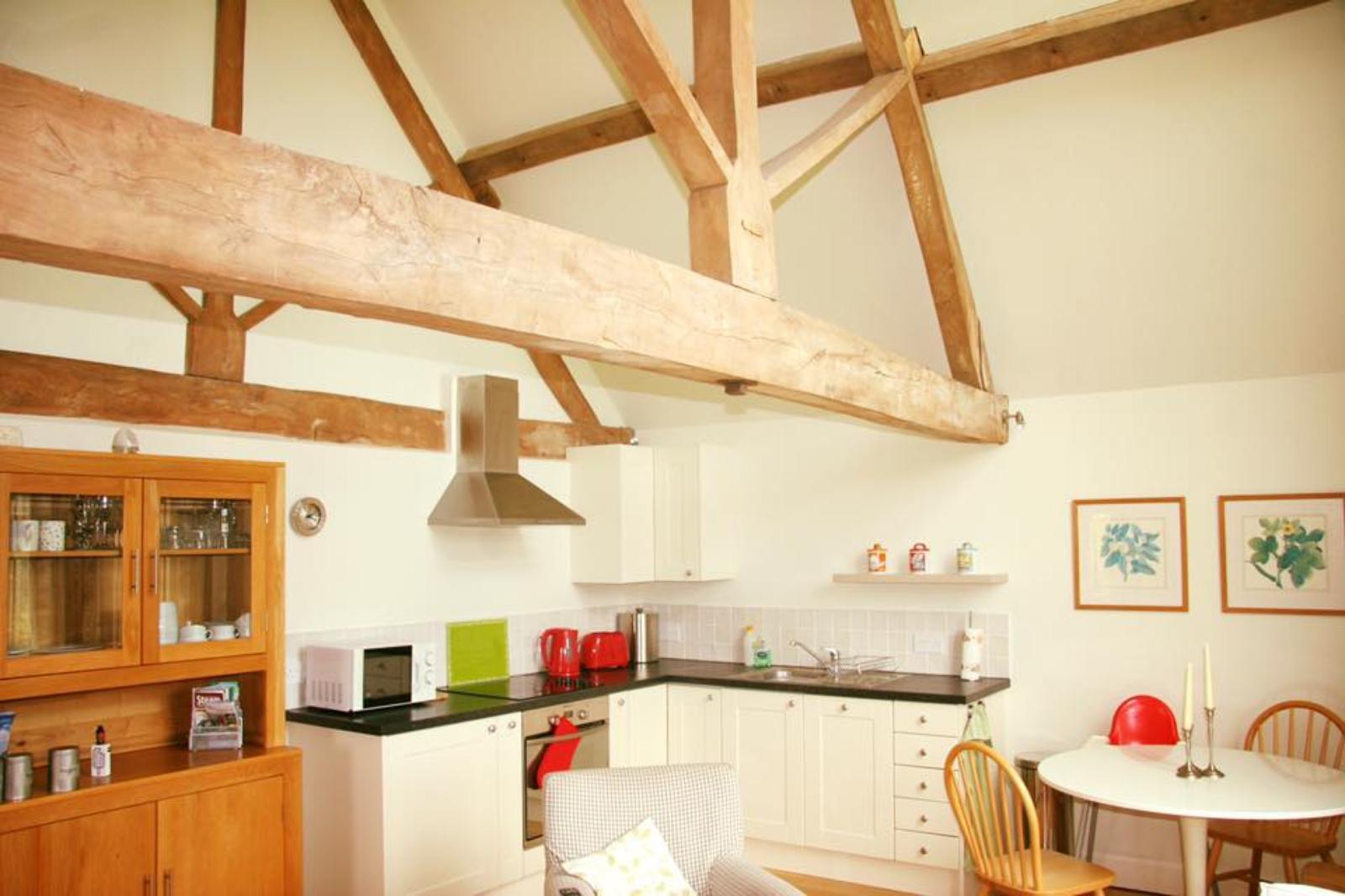 Fully equipped self catering kitchen The Hayloft Fully equipped self catering kitchen The Hayloft